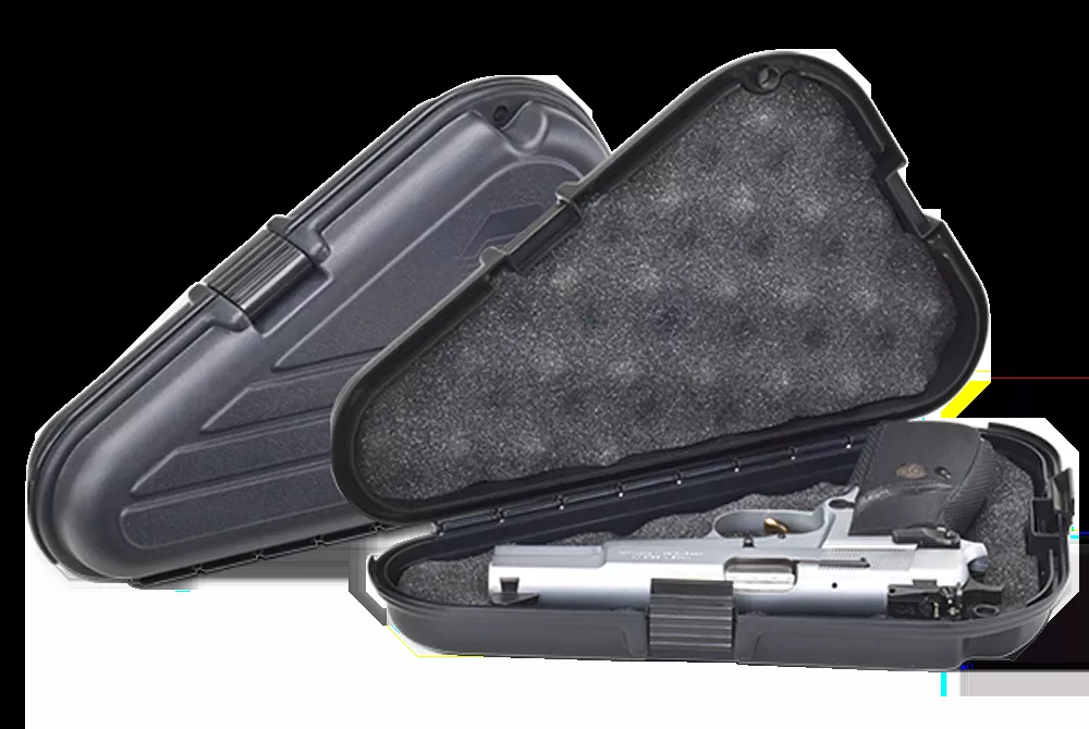 Plano Pistol Case Large Size made of Polymer with Black Finish