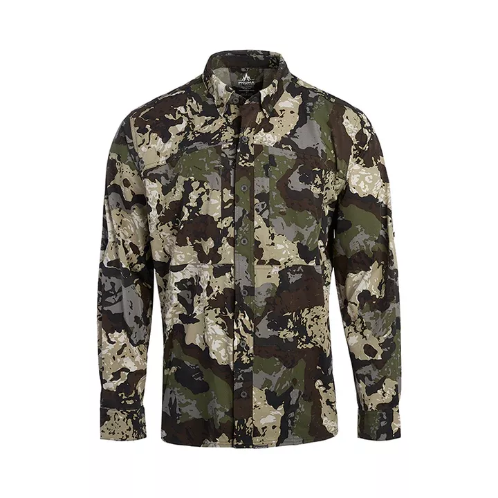 Pnuma Men’s Shooter Long Sleeve Shirt – Caza