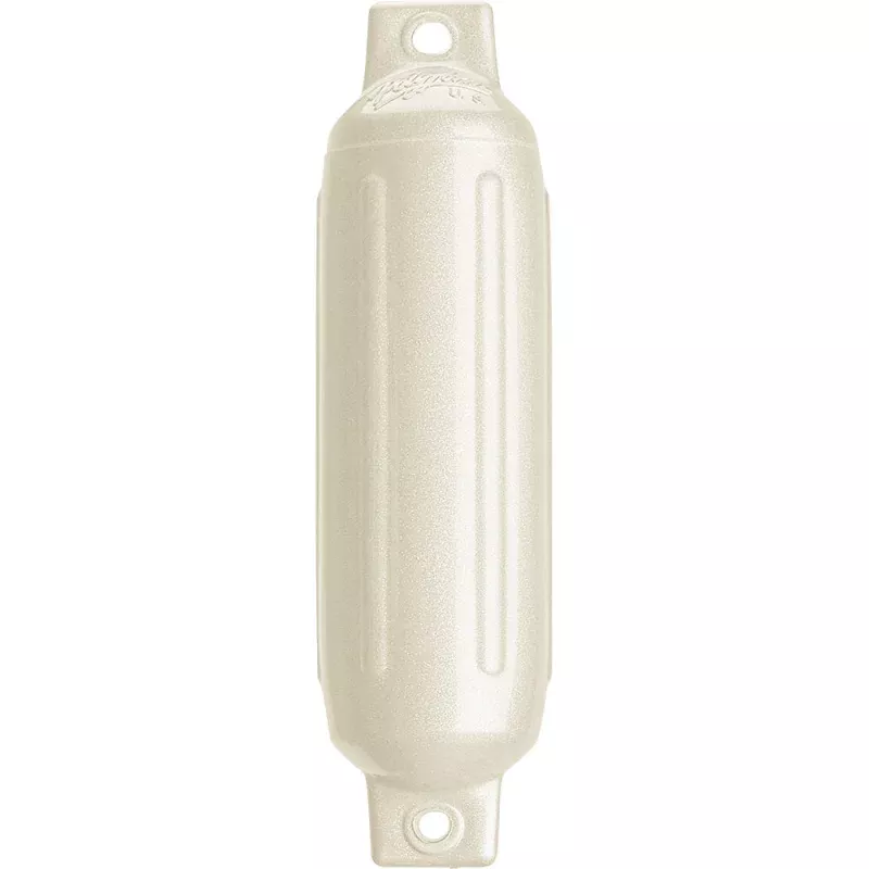 Polyform G-1 Twin Eye Fender 3.5 x 12.8 – Metallic White