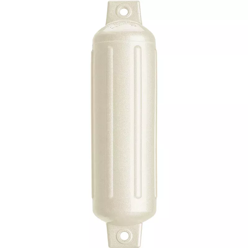 Polyform G-2 Twin Eye Fender 4.5 x 15.5 – Metallic White