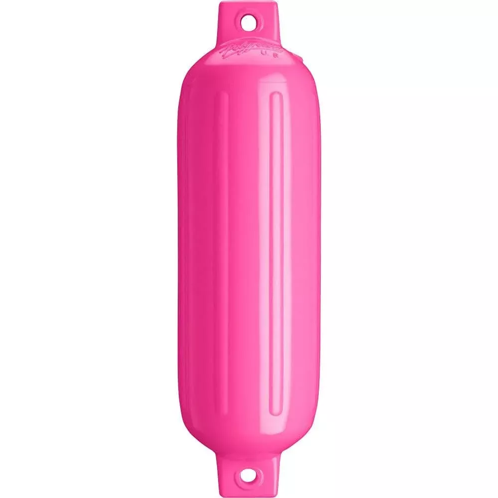Polyform G-4 Twin Eye Fender 6.5" x 22" - Pink - G-4-PINKWO