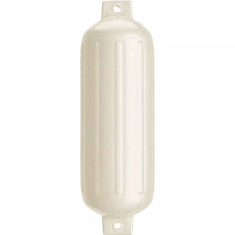 Polyform G-5 Twin Eye Fender 8.8 x 26.8 – Metallic White