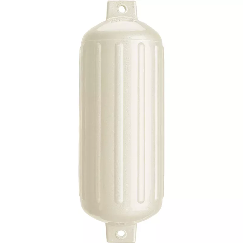 Polyform G-6 Twin Eye Fender 11 x 30 – Metallic White