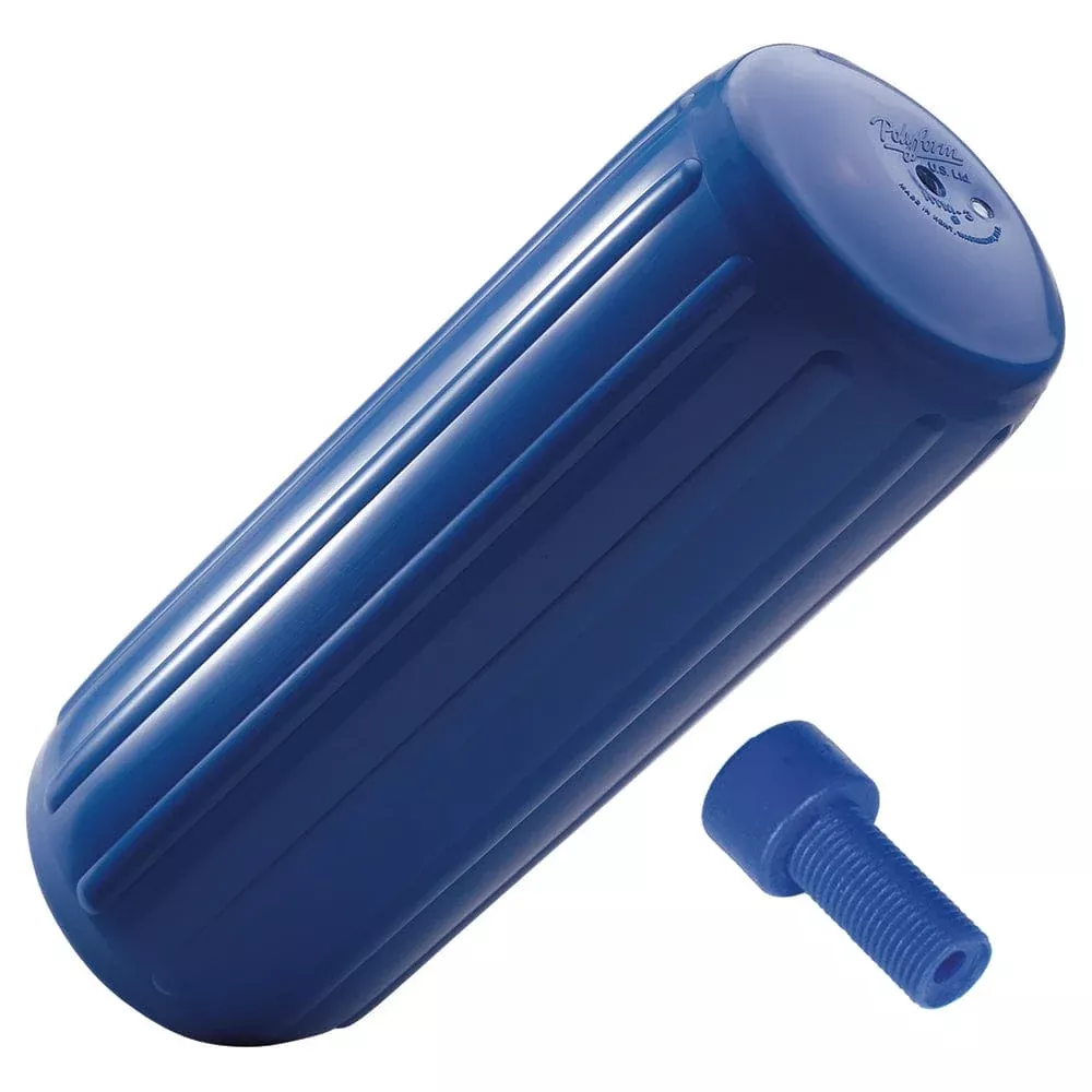 Polyform HTM-1 Hole Through Middle Fender 6.3″ x 15.5″ – Blue w/Air Adapter