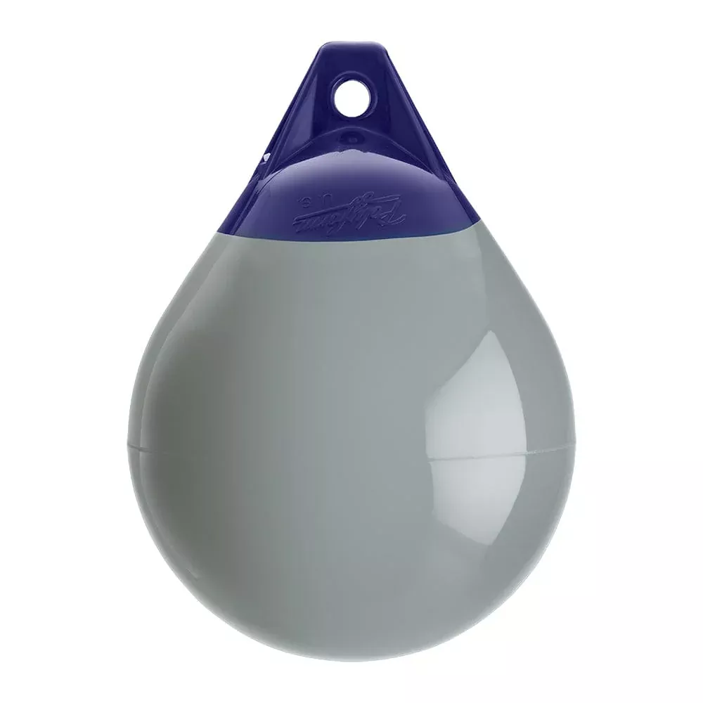 Polyform A Series Buoy A-2 - 14.5" Diameter - Grey - Boat Size 30' - 40'