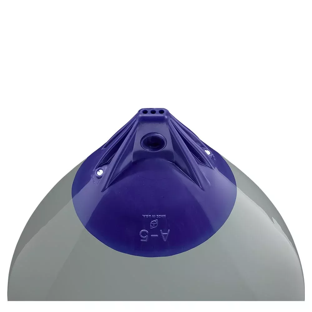 Polyform A Series Buoy A-5 – 27″ Diameter – Grey – Boat Size 60′ – 70′