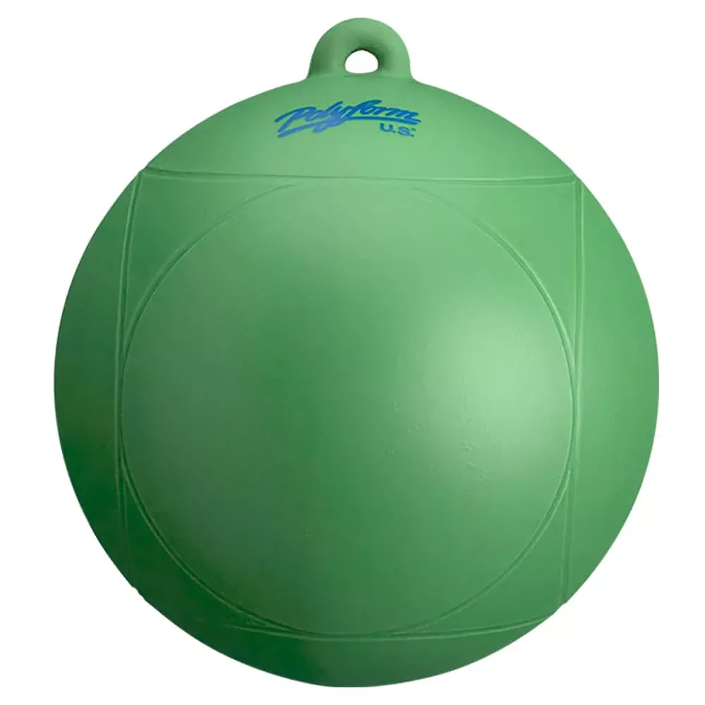 Polyform Water Ski Series Buoy - Green - WS-1-GREEN
