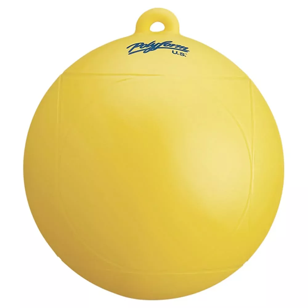 Polyform Water Ski Series Buoy - Yellow - WS-1-YELLOW