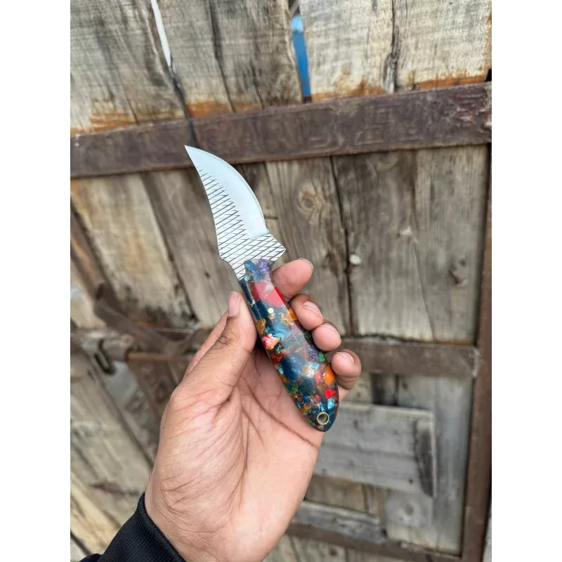 Premium Custom Handmade Western Cowboy KnifeDurable Rasp Tool Blade