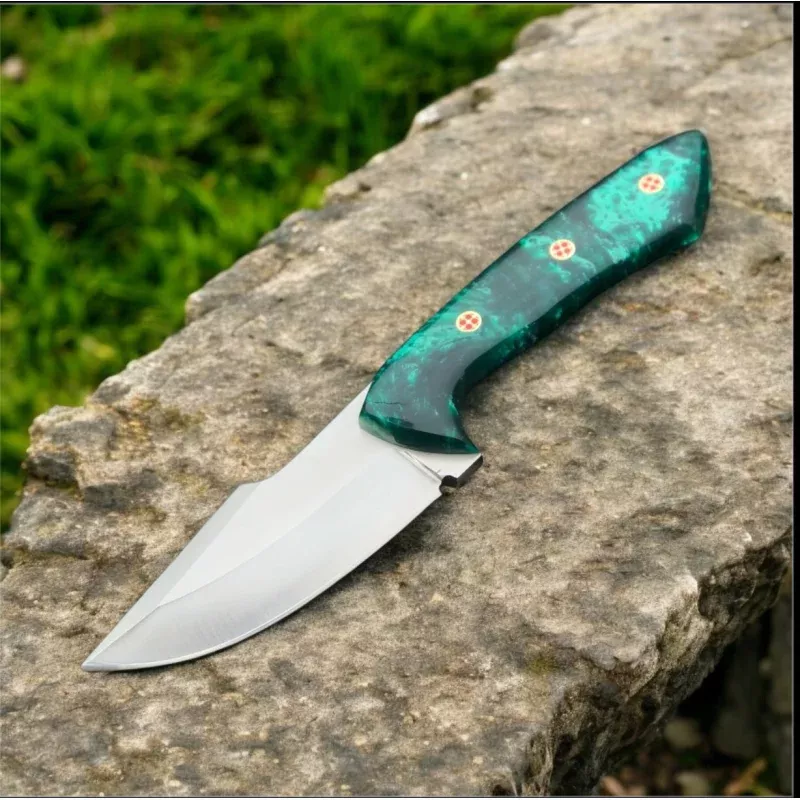 Premium Custom Western Cowboy KnifeJ2 Steel & Resin Handle