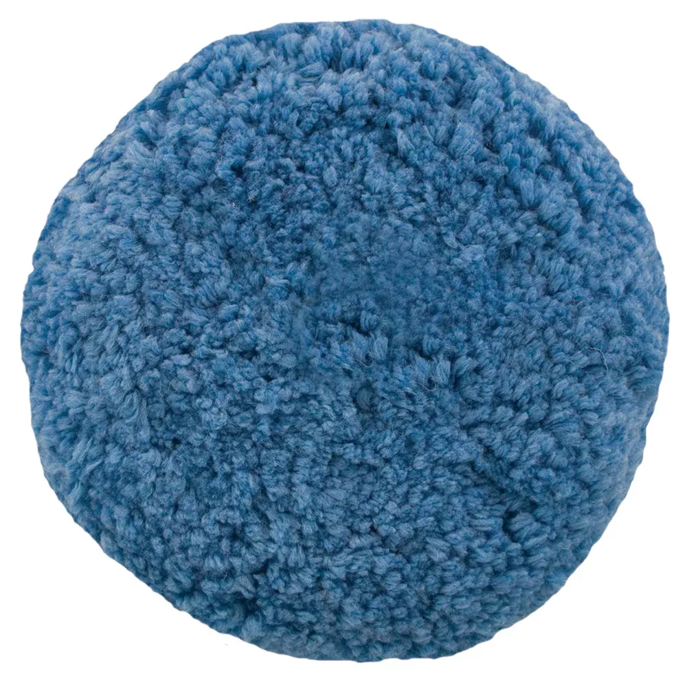 Presta Rotary Blended Wool Buffing Pad – Blue Soft Polish [890144]