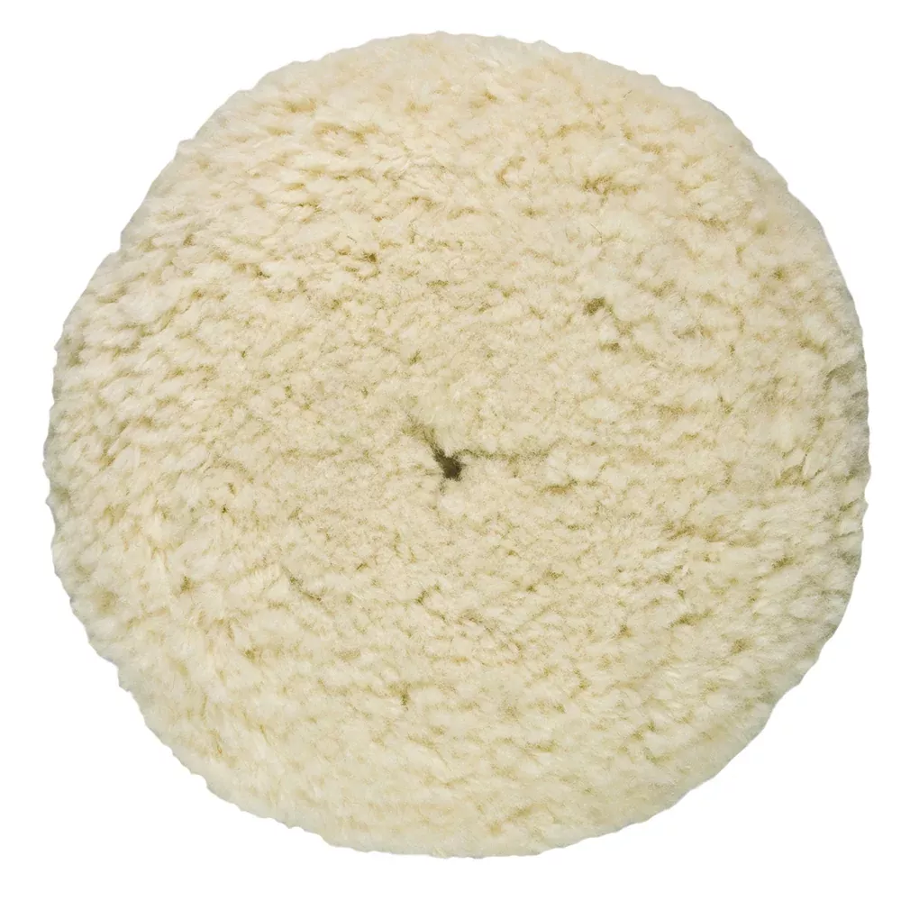 Presta Rotary Wool Buffing Pad – White Heavy Cut [810176]