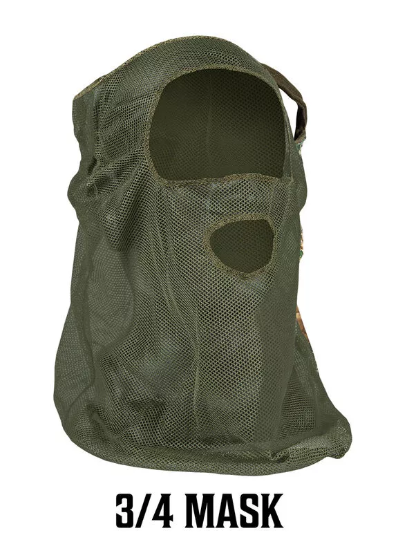 Primos OD Green Mesh 3/4 Face Mask #PS6662