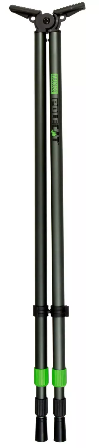 PrimosPole Cat Tall Bipod Shooting Stick Black 25-62"