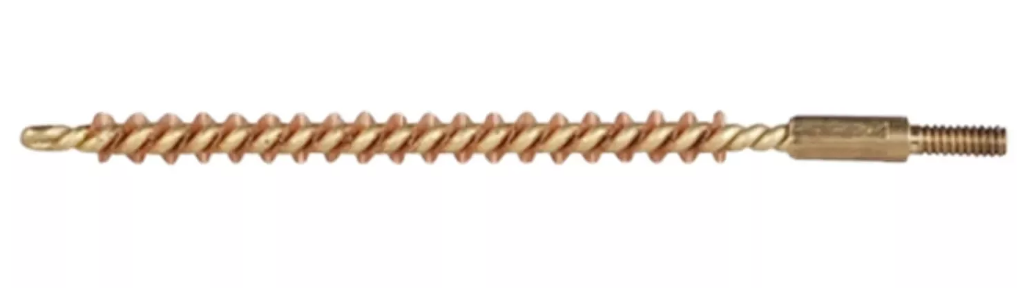 Pro-Shot Bore Brush17 Cal Rifle Firearm 5-40 Thread Brass 2″ Long Bronze Bristles”