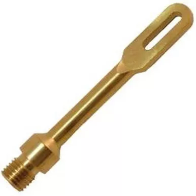 Pro Shot Extended Shotgun Patch Holder Small Gauge Brass Phus