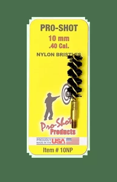 Pro-shot Nylon Bore Brush, Proshot 10np Pst Nylon Brush 40/10