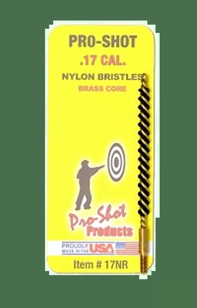Pro-shot Nylon Bore Brush, Proshot 17nr Rfl Nylon Brush 17cal