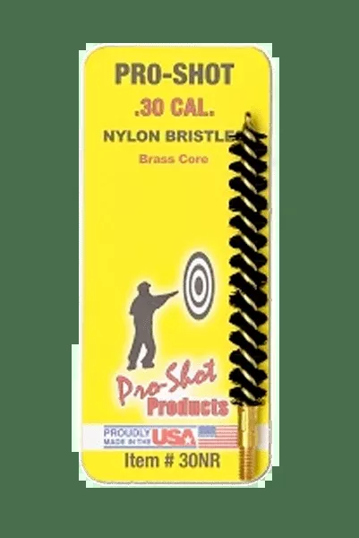 Pro-shot Nylon Bore Brush, Proshot 30nr Rfl Nylon Brush 30cal