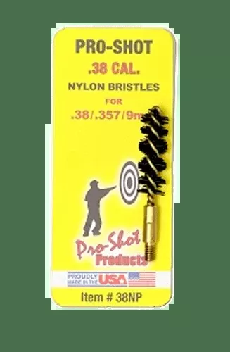 Pro-shot Nylon Bore Brush, Proshot 38np Pst Nylon Brush 38/9m