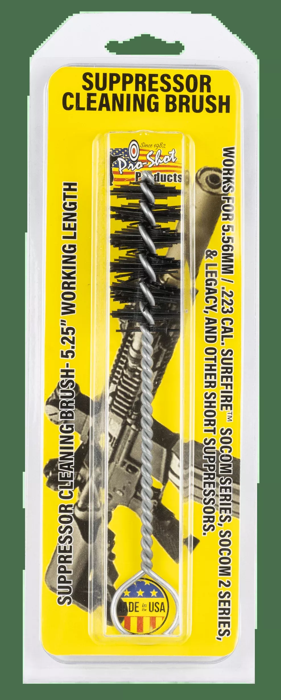 Pro-shot Suppressor Brush, Proshot Spr-brushSuppressor Cln Brush