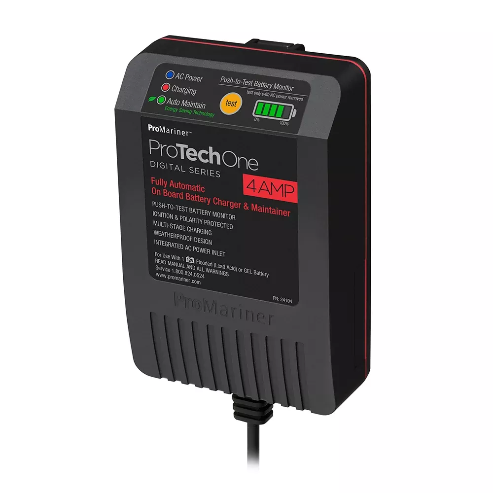 ProMariner ProTechOne – 4 AMP – AC Inlet [24104]