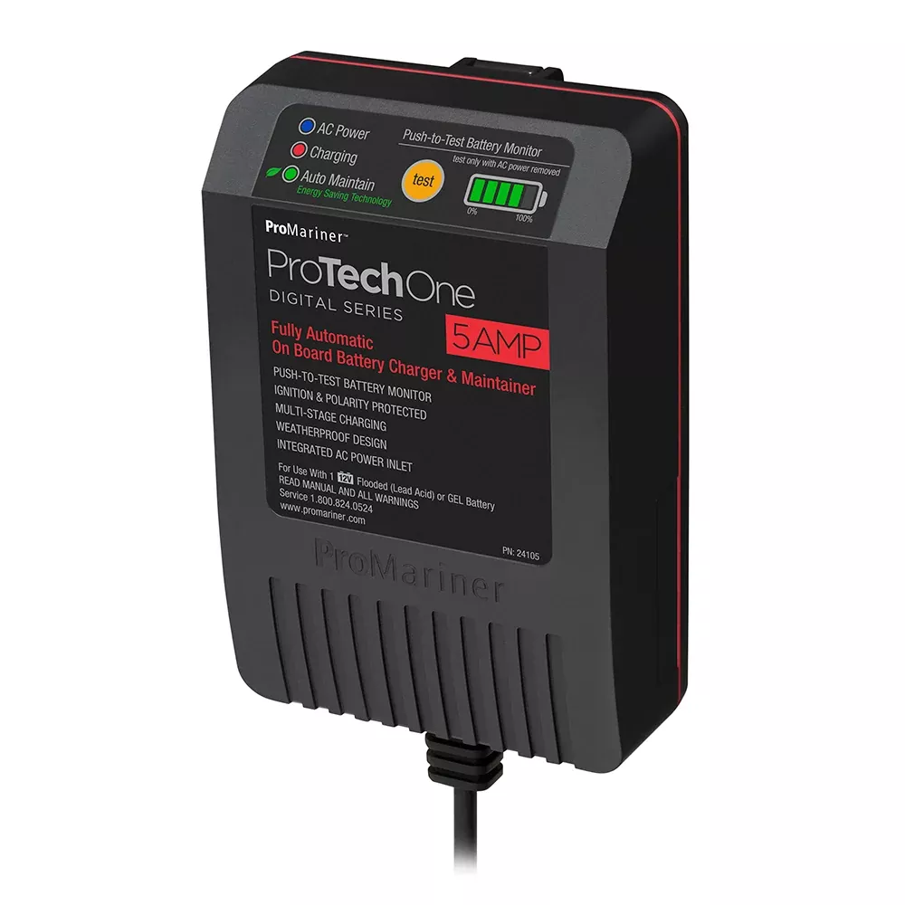 ProMariner ProTechOne – 5 AMP – AC Inlet [24105]