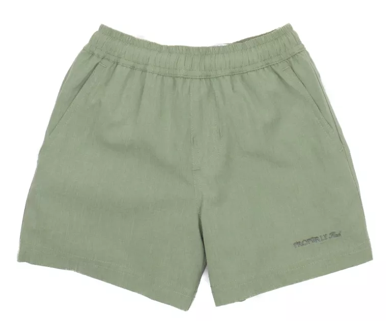 Properly Tied Toddler Boys Ace Short – Sage Green #LDB1020
