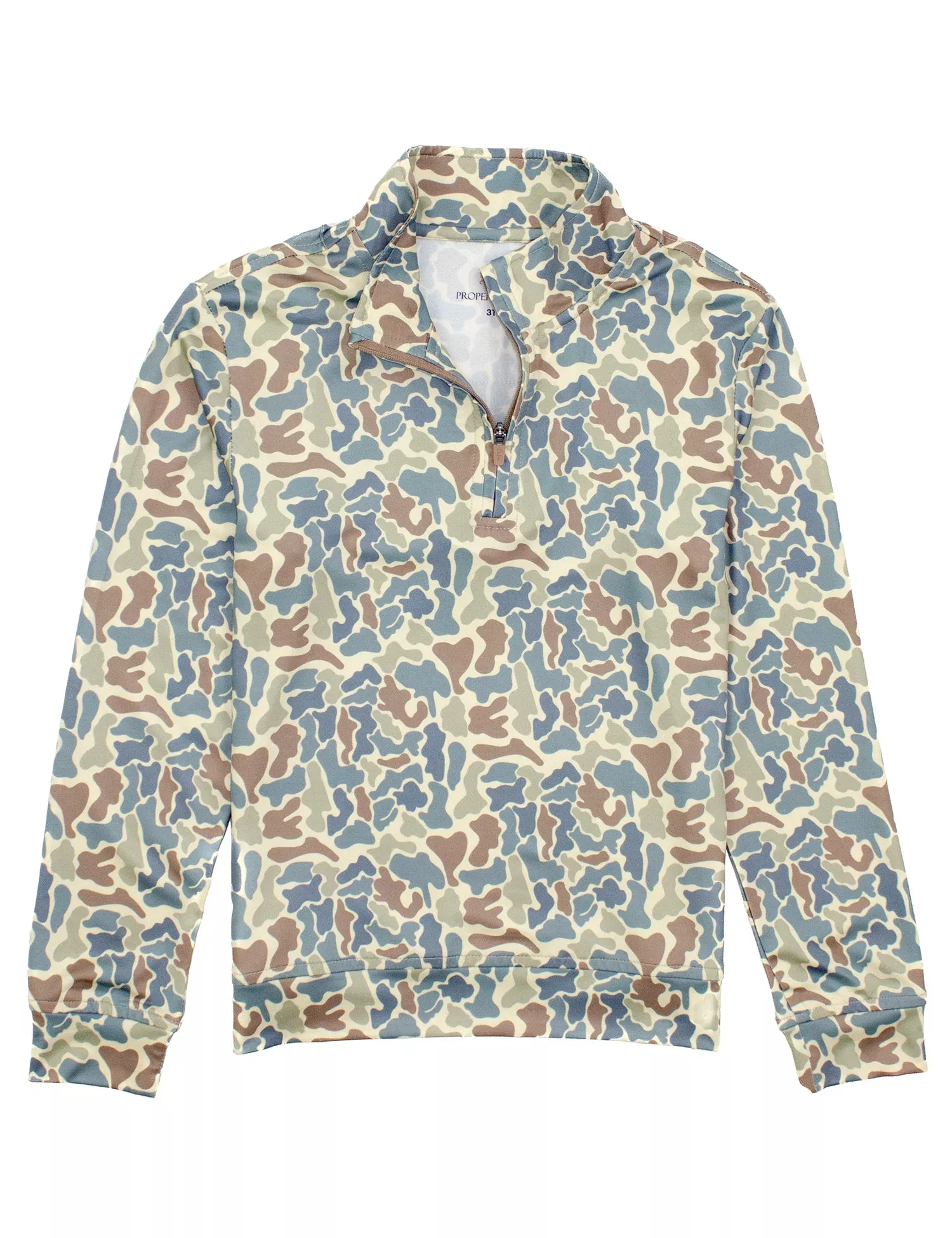 Properly Tied Toddler Boys Inlet Pullover – Field Camo