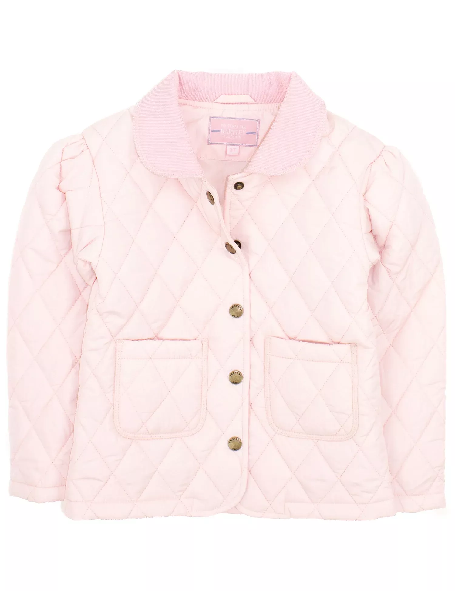 Properly Tied Toddler Girls Hartley Jacket – Light Pink