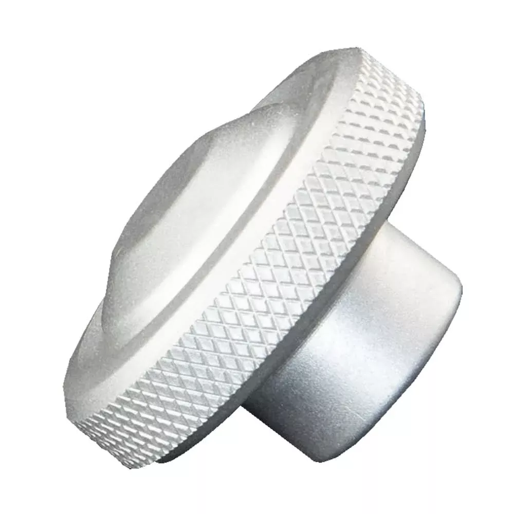 PTM Edge KNB - 100 Replacement Knob - Electrobrite Silver - P12682-58