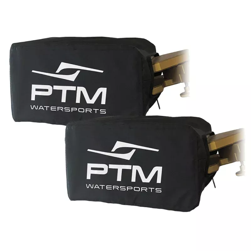PTM Watersports Canvas Covers f/Bungee Board Racks – Pair