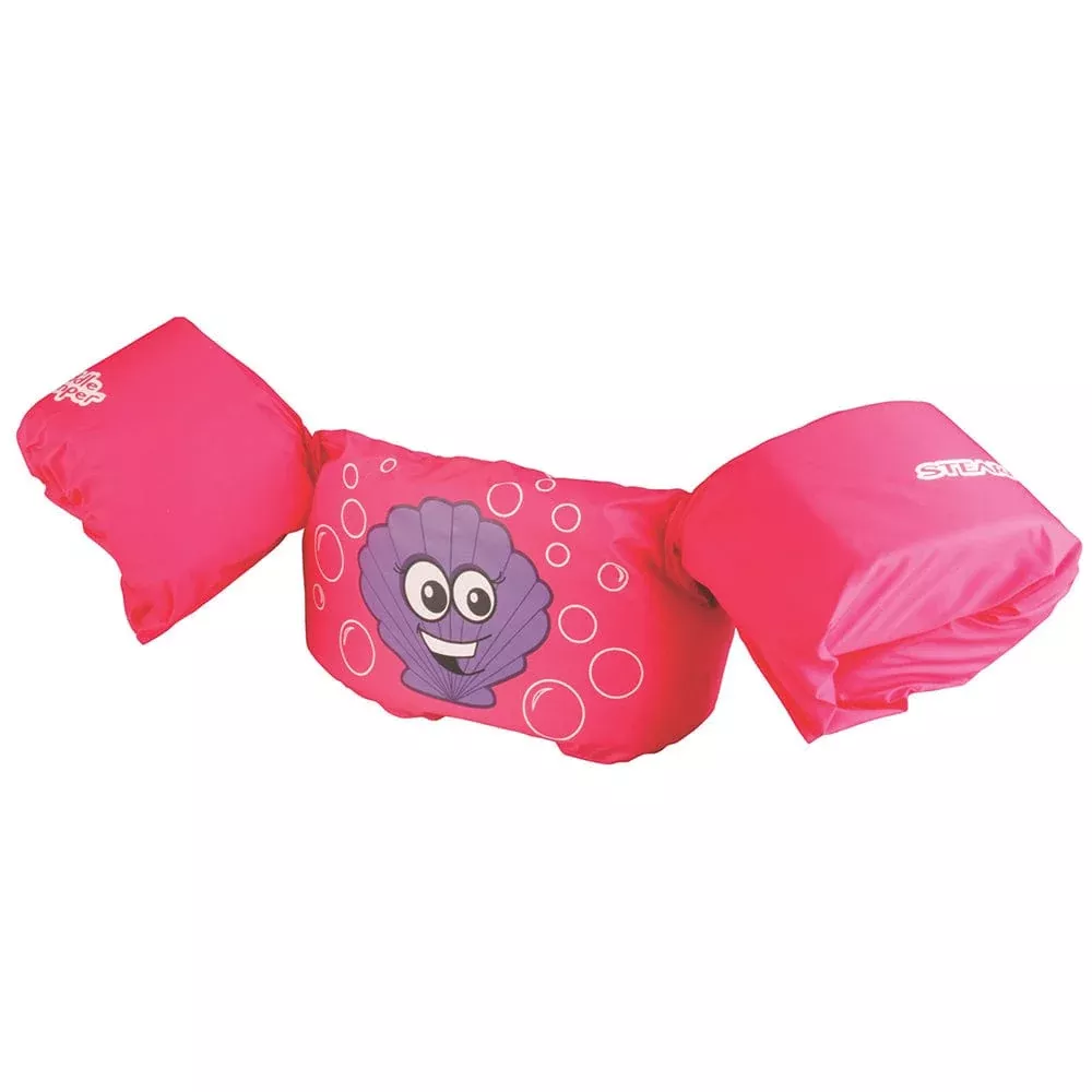 Puddle Jumper Cancun Series Kids Life Jacket – Clam – 30-50lbs