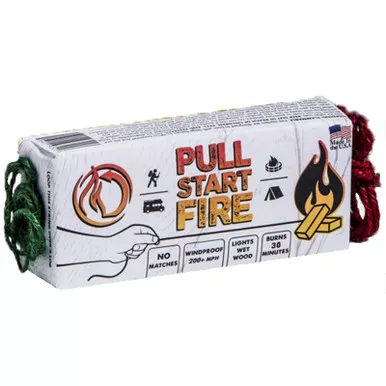 Pull Start Fire Pull String Fire Starter - Single Unit