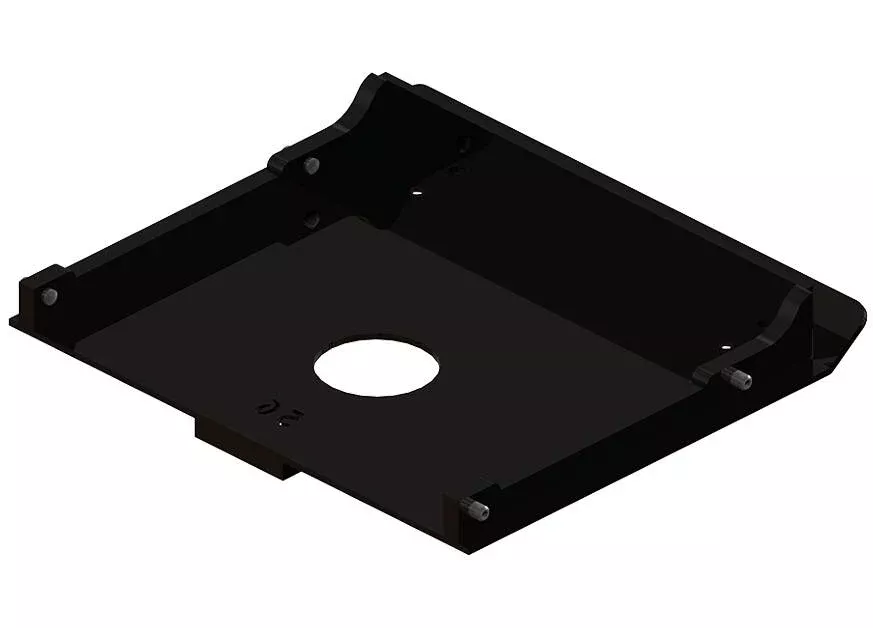 PullRite SuperGlide Quick Connect Capture Plate for 13-3/8″W Trailair Rota-Flex/Road Armor Pin Boxes• 331756