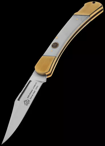 Puma SGB Whitetail White Bone Folding Knife