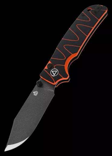 QSP Kali G10 Neon Champagne Folding Knife
