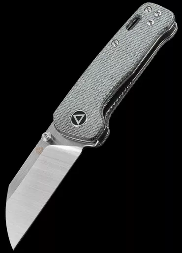 QSP Penguin Mini Denim Micarta Folding Knife