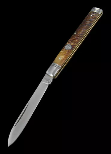 Queen Doctor Bone Folding Knife