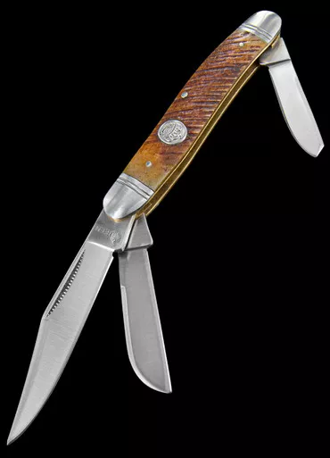 Queen Stockman Sawcut Bone