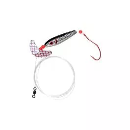 Quick Change Float'n Death Wing Blade Minnow Rig - Silver Minnow