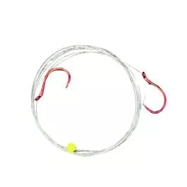 Quick Change Snell Rigs – #4 – Red Hook – 15 pack