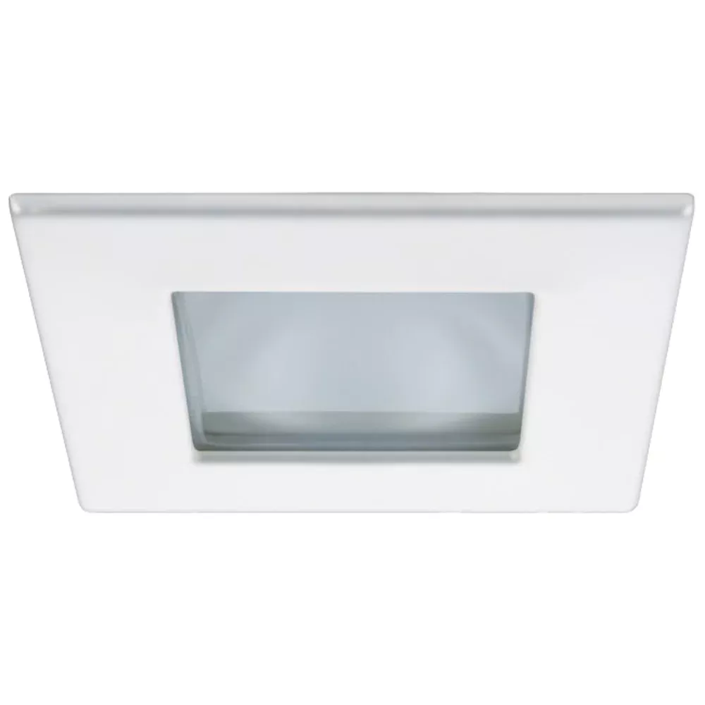 Quick Marina XP Downlight LED – 4W, IP66, Spring Mounted – Square White Bezel, Square Warm White Light [FAMP2992B02CA00]
