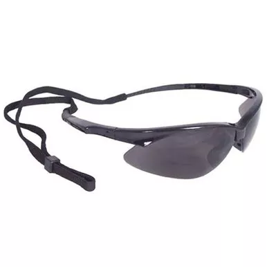 RADIANS OB0120CS Ooutback Smoke Lense Black Safety Glasses
