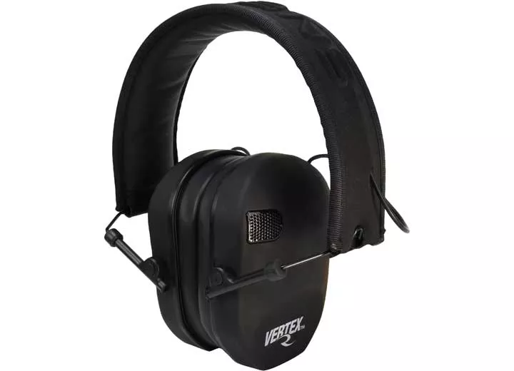 Radians Vertex Electronic Low-Profile Earmuff, Black• VX0110CS
