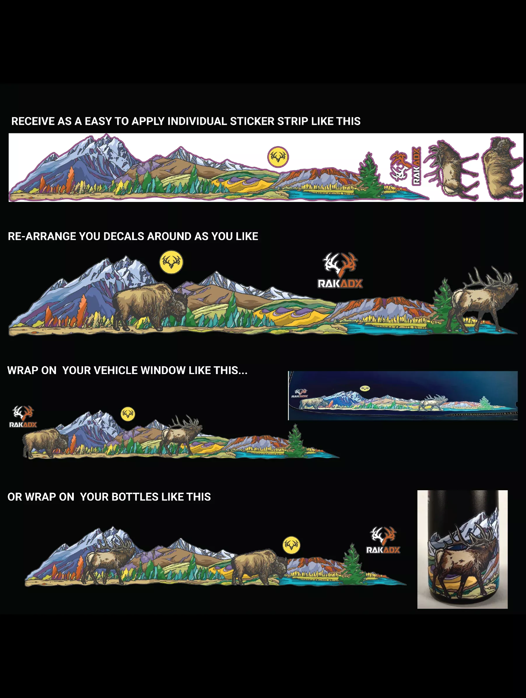 Rak Scape Sticker – Rocky Mtns