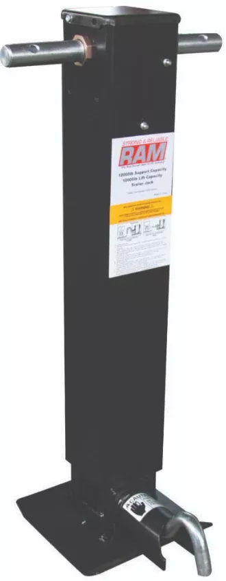 Ram 12,000lb Capacity Side Wind Jack• TJD-12000SP-F2