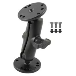 RAM Double Ball Mount with Garmin Fishfinder Hardware - C Size Ball - RAM-101-G4