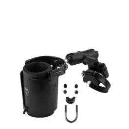 RAM Level Cup™ 16oz Drink Holder with ATV/UTV Rail Base - RAM-B-132R-2U