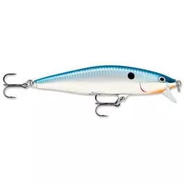 Rapala Flat Rap - 3 1/8 in. - Silver Blue